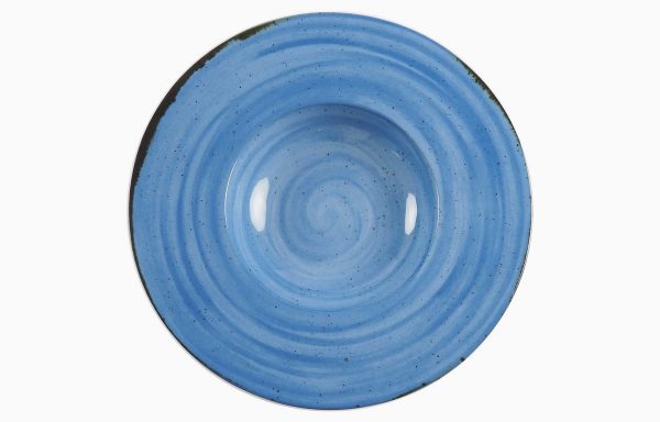 PRATO FUNDO Ø29CM RUSTICO DARK BLUE